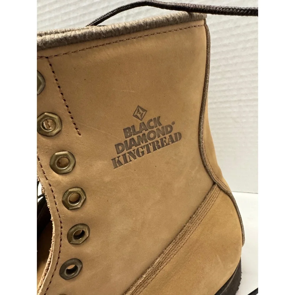Kaufman Black Diamond Kingtread Work Boots Tan Leather Waterproof CSA Mens 7